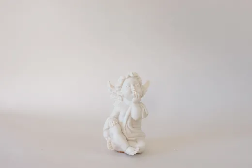 Decorative and aromatic piece Angel - white